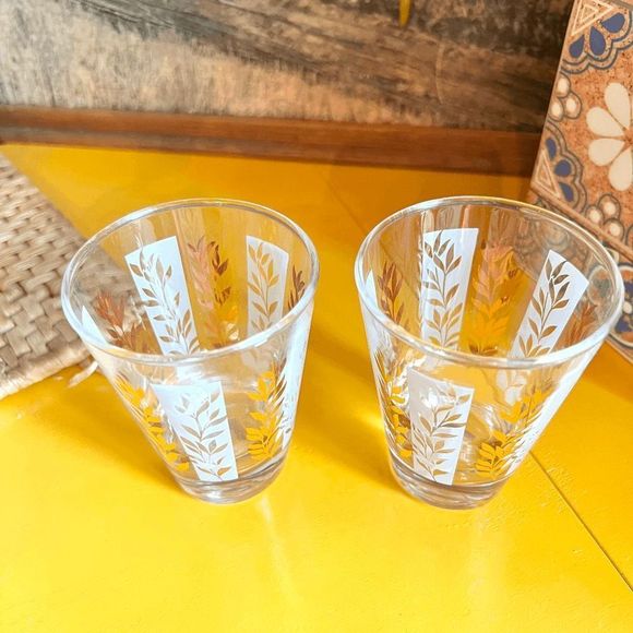 Culver Glass Shot Glasses Set of Two - Picture 4 of 5